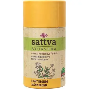 Порошковая краска для волос Sattva Henna Jasny Blond 150 г - хна в порошке