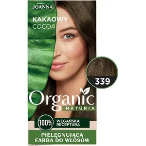 Краска для волос Joanna Naturia 339 Kakaowy — перманентный оттенок 339 Kakaowy