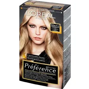 Hair Colour L’Oreal Paris Recital Preference Wbis Light Ash Blonde