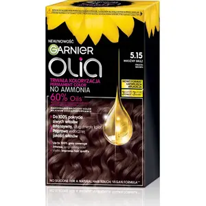 Hair Dye Alkotest Garnier Olia 5.15 Frozen Brown — permanent hair color, shade 5.15
