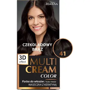 Крем-краска для волос Joanna Multi Cream Color №41 Шоколадно-коричневый