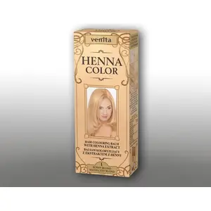 Matu krāsojošs balzams Venita Henna Color 1 Saules blonds 75 ml