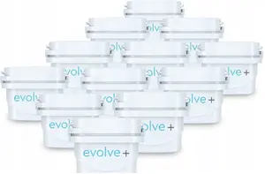 Filtru kasetnes Evolve Evolve+ 12 gab. — saderīgas ar BRITA Maxtra, Dafi, Unimax, Aquaphor