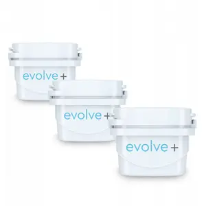Filtru kasetnes Evolve Evolve+ 6 gab. — savietojamas ar Brita Maxtra, Dafi, Unimax, Aquaphor