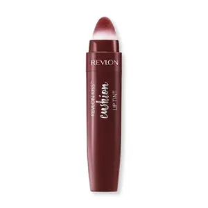 Жидкий тинт для губ REVLON Kiss Cushion Lip Tint 270 Wine Trip, 4.4 мл, бордовый, увлажняющий