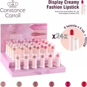 Lipstick set Constance Carroll CC Zestaw Cream Fashion (24+6 tester) shades 15–20