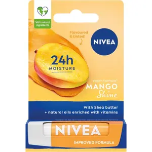 Lip balm Nivea Hydro Mango Shine 4.8 g – protective lip care