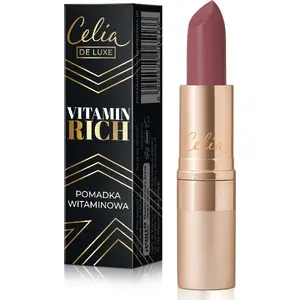 Lipstick Celia De Luxe Moisturizing Vitamin Rich shade 08 3.5 g