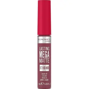 Matte Liquid Lipstick Rimmel Lasting Mega Matte 900 Ravishing Rose 7.4 ml