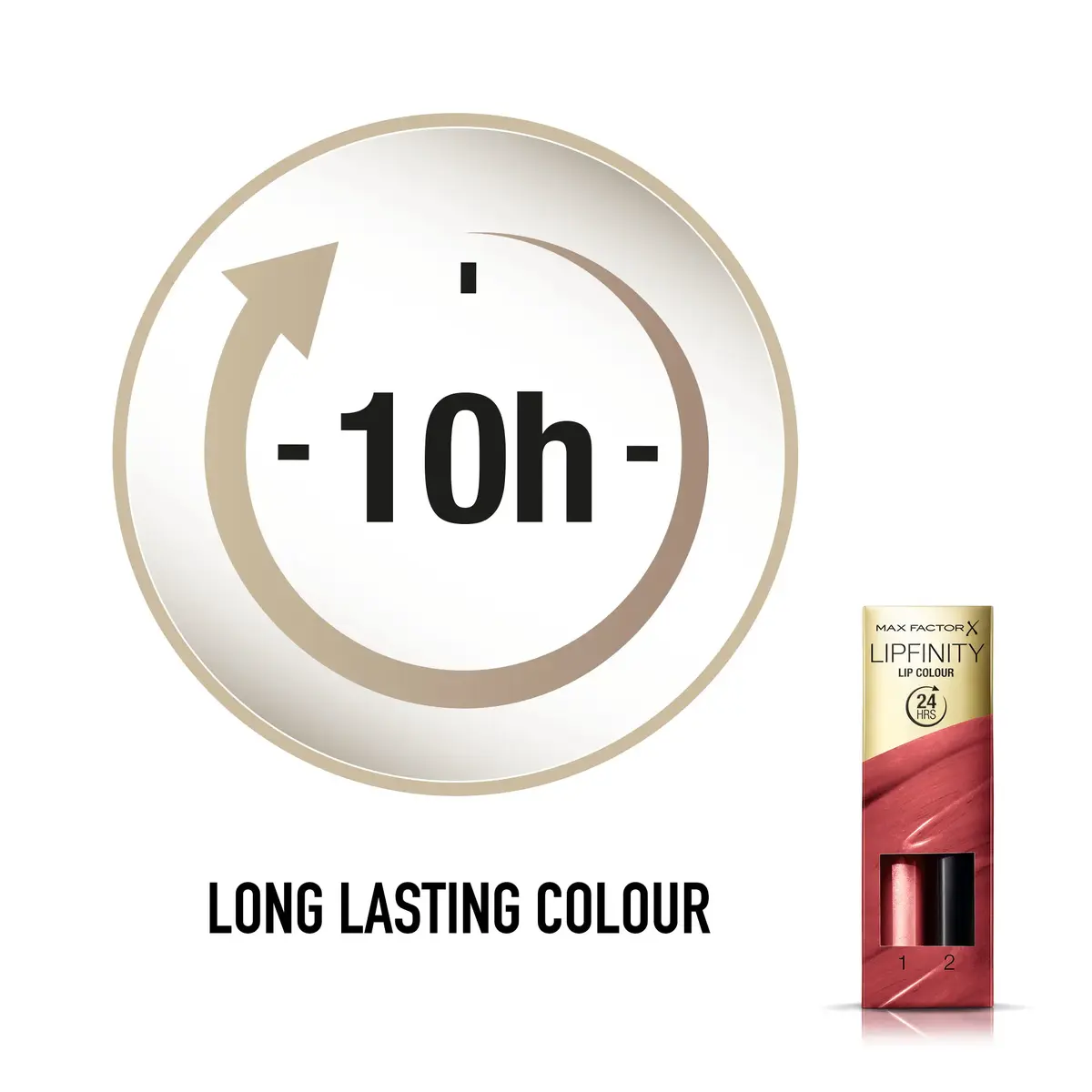Max Factor Lipfinity Lip Colour 030 Cool (2 gab.) Photo 5