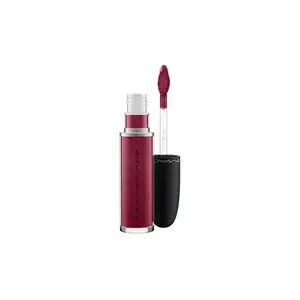 Жидкая помада MAC Retro Matte Liquid Lipcolour Metallics Crowned 5 мл — фиолетовый тон