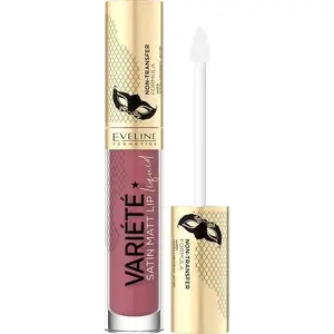 Liquid Matte Lipstick Eveline Variete Satin Matt 03 — long-wear liquid lip colour