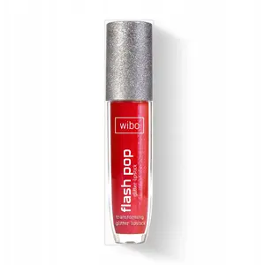 Помада Wibo Flash Pop 3 Fiery Glow 4 мл — жидкая/кремовая текстура, один оттенок