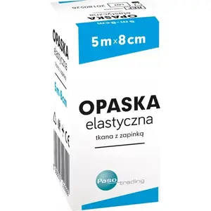 Bandage strip PASO OPASKA EL 5 m x 8 cm with clamp — PASO