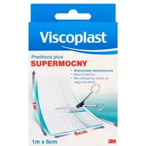 Эластичный когезивный бинт Viscoplast Prestovis Plus, рулон 1 м x 6 см, бренд Viscoplast