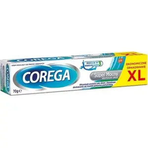 Zobu protēžu līme Corega Super Strong, dabīgā garša, 70 g