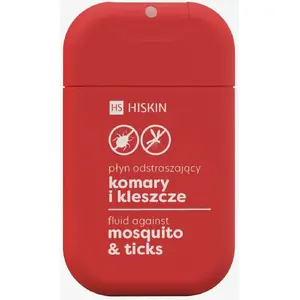 Pocket mosquito and tick spray HiSkin 30 ml — travel insect repellent