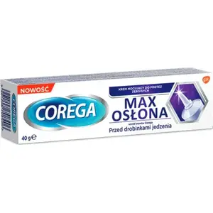 Corega līme-protežu krēms 40 g — fiksācijas krēms zoba protēzēm