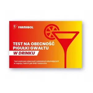 Test kit Mamania for detecting presence of 'date rape' drug in drink, 2 pieces