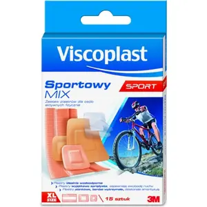 Пластыри Viscoplast sportowy Mix 15 шт. — Viscoplast