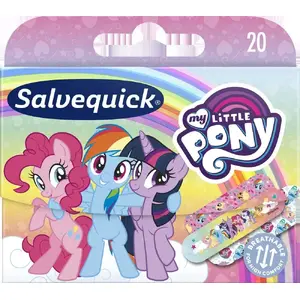 Ādas plāksteri Salvequick My Little Pony bērniem, 20 gab.
