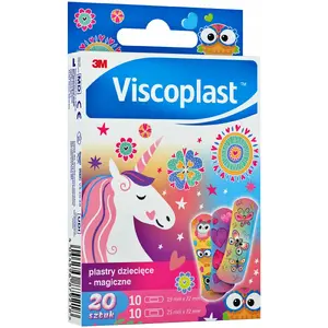 Детские повязки-пластыри Viscoplast Magic, 2 размера, 20 шт.