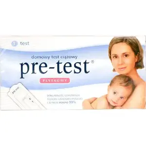 Pregnancy Test Strip Pre-test (Pre-test) — single midstream/strip test, 1 pc