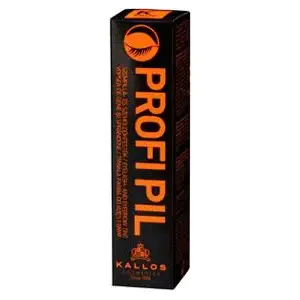 Tint for eyelashes and eyebrows Kallos Profi Pil Brown 15 ml — professional eyelash and brow dye
