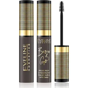 Тушь для укладки бровей Brow & Go Eveline 02 Dark 6 мл