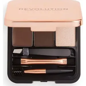 Makeup Revolution Brow Sculpt Kit Dark — набор для бровей Photo 1