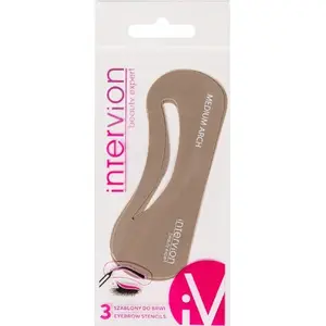 Eyebrow Stencil Set Medium Arch, 3 pcs, No name