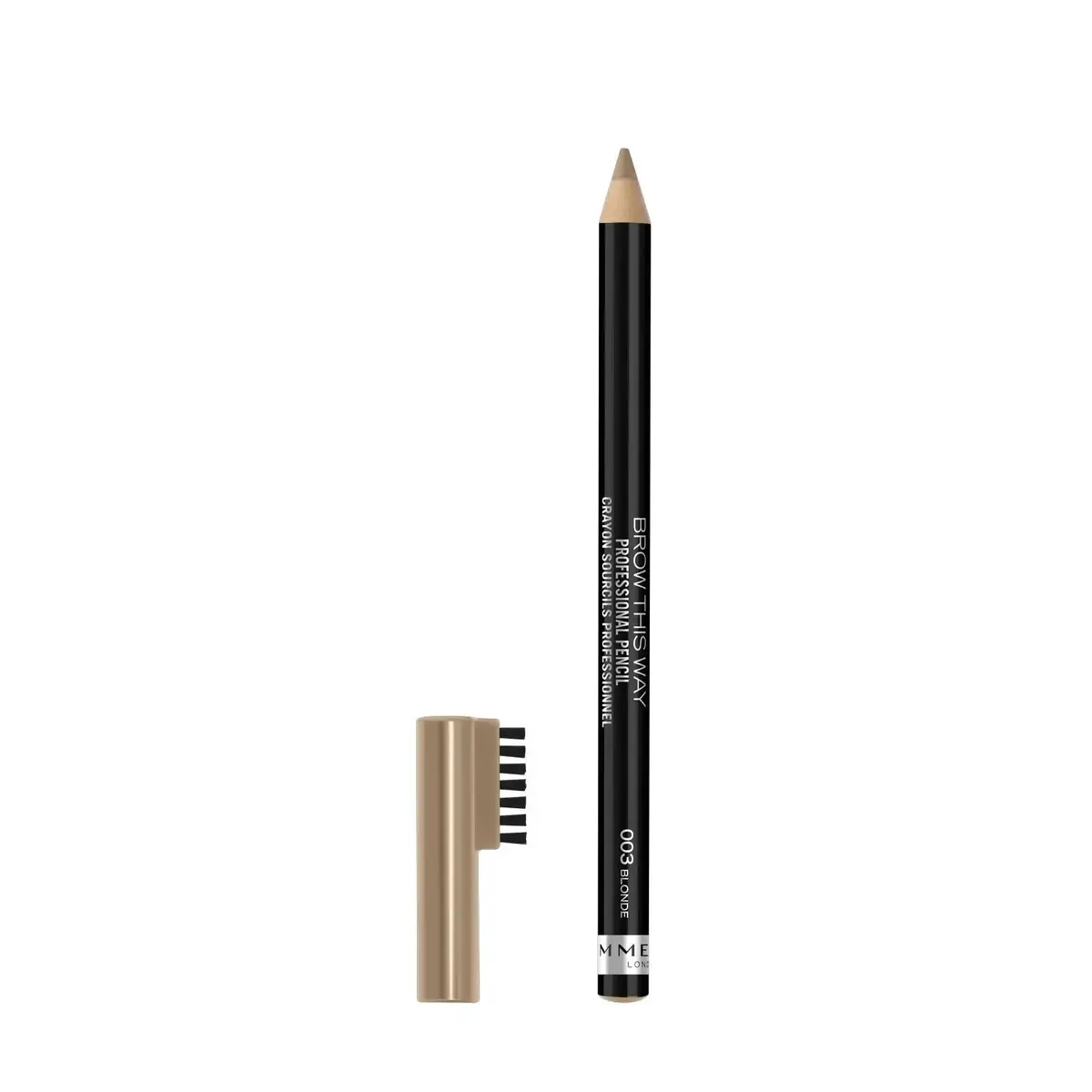 Карандаш для бровей Rimmel Brow This Way 003 Blonde Photo 2