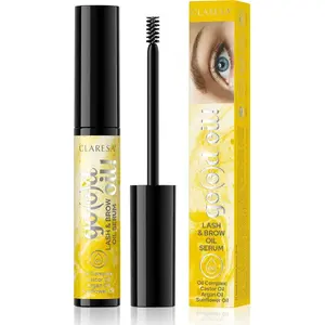 Serum for eyelashes and eyebrows Claresa Go(o)D Oil 8 g with castor oil