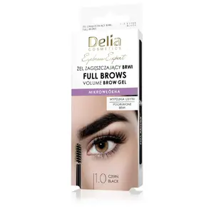 Eyebrow Expert thickening gel Delia Full Brow 1.0 black 7 ml