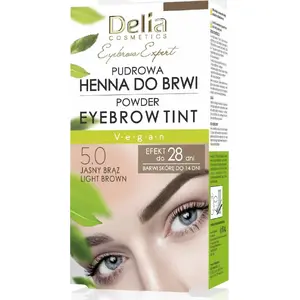 Eyebrow Powder Henna Delia 5.0 Light Brown sachets