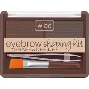 Eyebrow Shaping Kit Wibo Shape Define — Dark shade, brow styling set