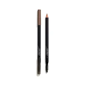 Карандаш для бровей Gosh Grey Brown 1,2 г — для коррекции и заполнения бровей