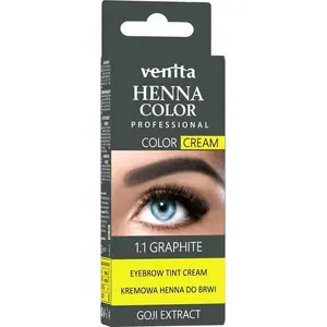 Henna Color Cream for Brows and Lashes 1.1 Graphite 30 g, No name