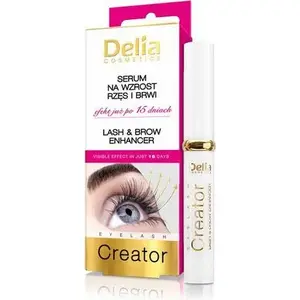 Conditioner for eyelash and eyebrow growth Delia 10 ml, stimulating formula