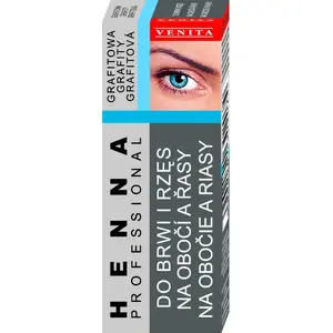 Henna for eyebrows and eyelashes Venita 13 g Grafit