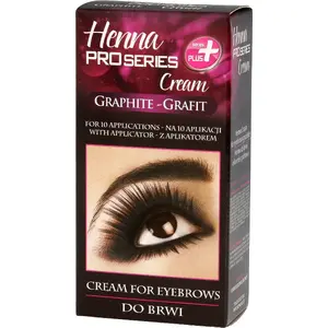 Хна для бровей Verona Pro Series Creme — оттенок Графит, 1 упаковка