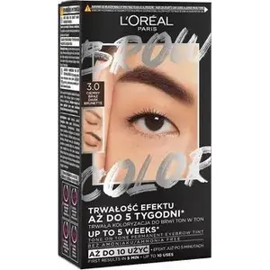 Набор для окрашивания бровей L'OREAL Brow Color 3.0 Dark Brunette — комплект для тонирования