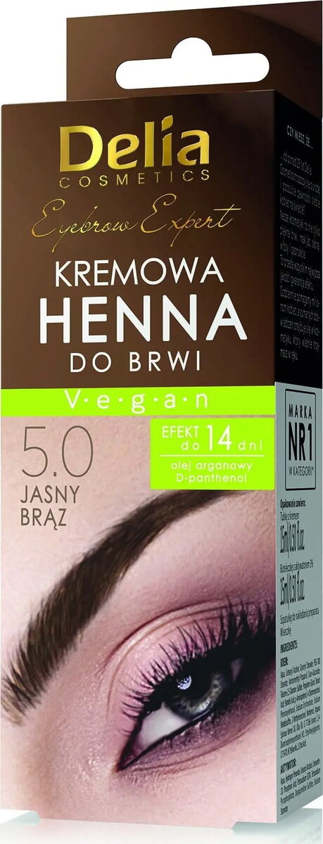 Henne krēmā Delia 5.0 Gaiši