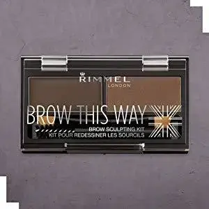 Rimmel Brow This Way 002 Medium Brown — помада для бровей Photo 7