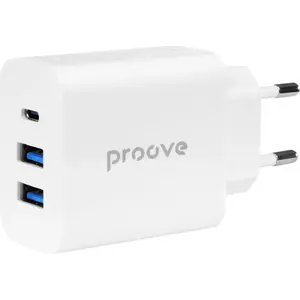 Power adapter Proove Rapid 30W with 2× USB-A and 1× USB-C