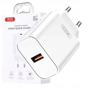 Сетевое зарядное устройство No name CE33 18W QC USB-A 1 порт, белое