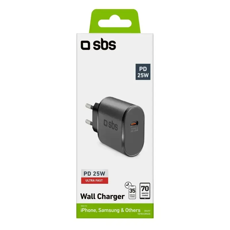 SBS Mobile TETR1CPD25 USB-C настенное зарядное Photo 2