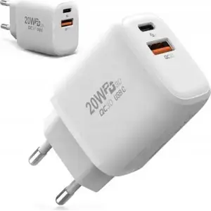 Power adapter zenwire 1x USB-A + 1x USB-C 3 A (model 1026905087)