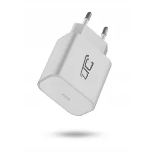 USB-C Wall Charger LTC LXQC24B, QC 3.0 and PD, 20W, 3A, white