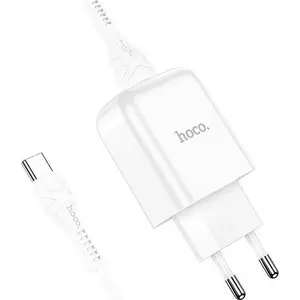 Wall Charger HOCO N2 single USB-A 2 A — compact mains adapter for phones and tablets